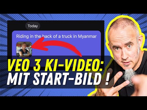 Start-Bild nutzen mit Google Veo 3 KI-Video? - mit diesem Trick geht's