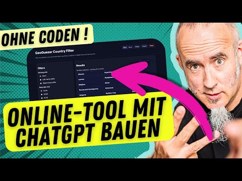 Mit ChatGPT kleine Tools coden (ohne zu Coden!) - No-Code
