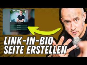 Selber bauen OHNE Code! Link in Bio Seite für Instagram.